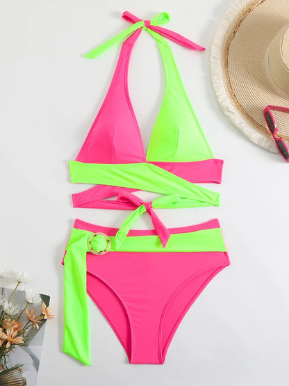 Vintage Inspired Bikini with a Contemporary Edge