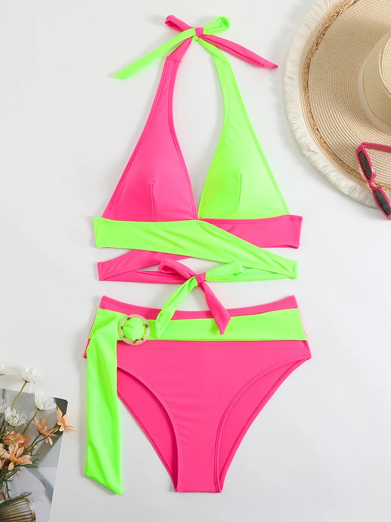 Vintage Inspired Bikini with a Contemporary Edge