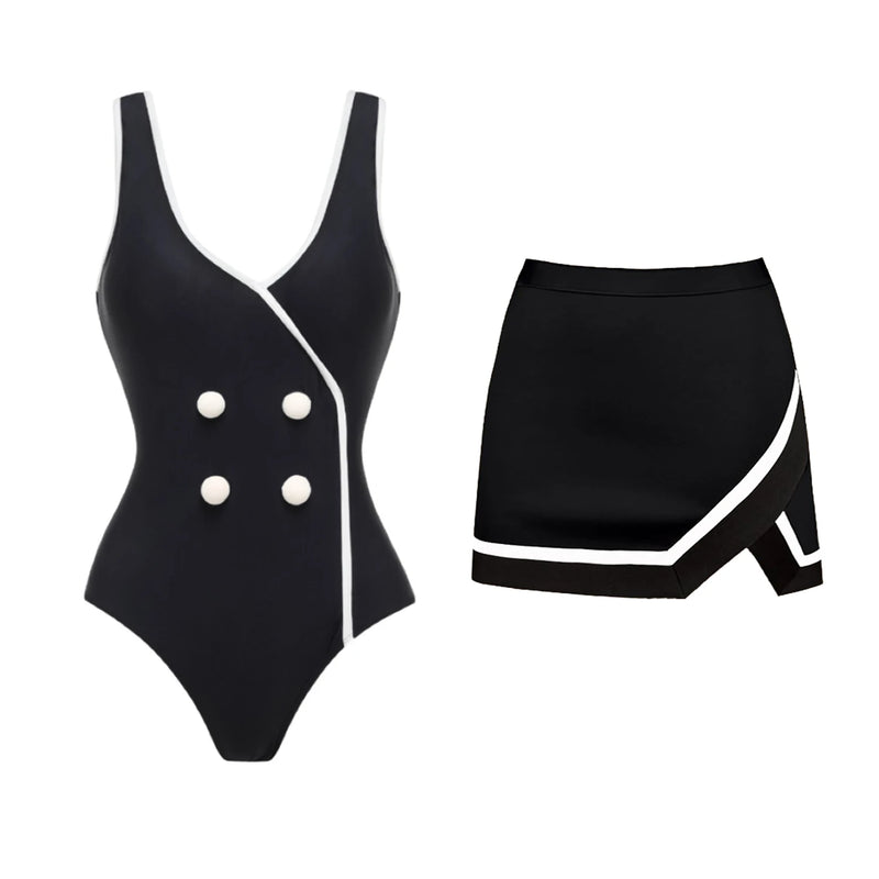 Classic Vintage Bikini with a Flattering Fit