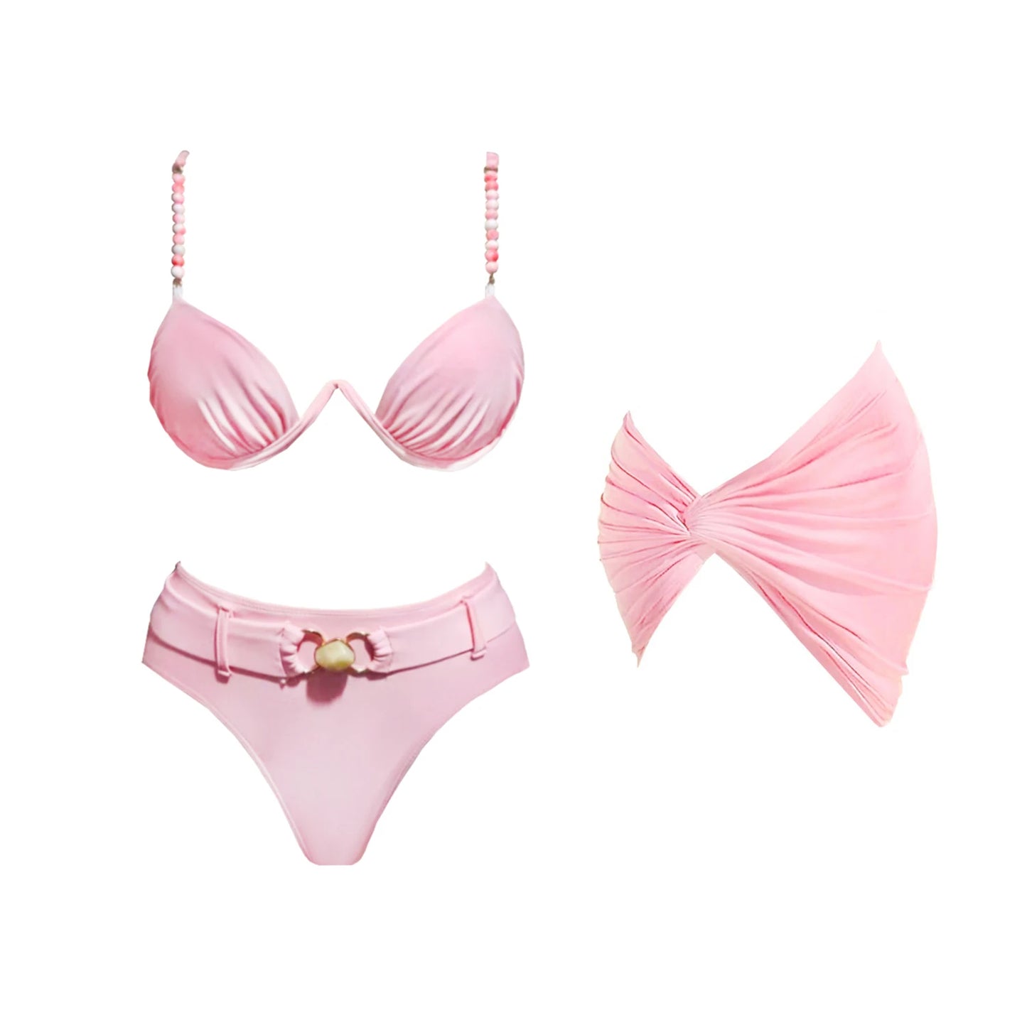 Classic Vintage Bathing Suit with a Flattering Fit