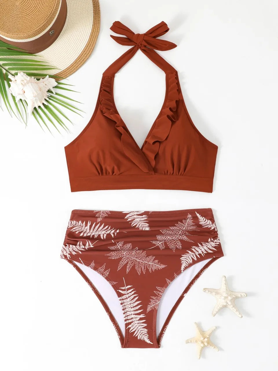 Subtly Elegant Bikini with a Refined Vintage Look