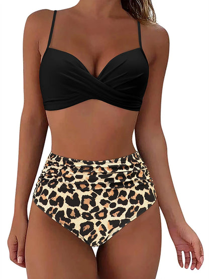 Classic Vintage Bikini with a Flattering Fit