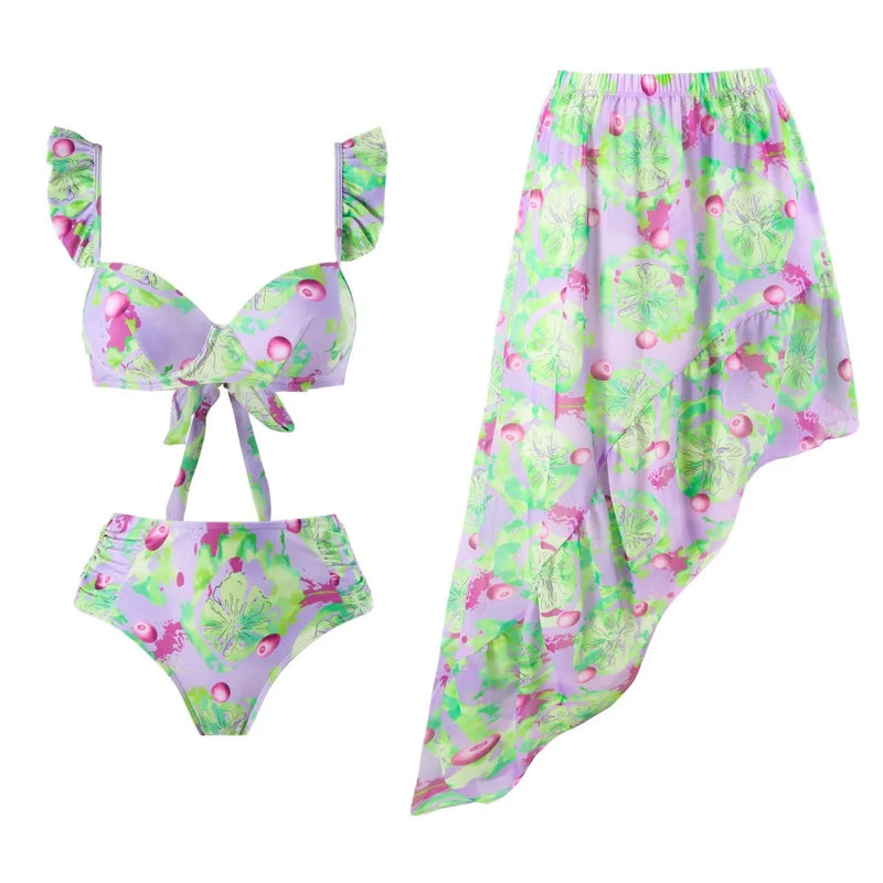Classic Vintage Bikini with a Flattering Fit