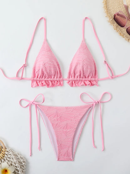 Classic Vintage Bikini with a Flattering Fit