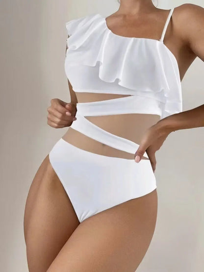 Finely Styled Swimsuit with a Classic Vintage Look