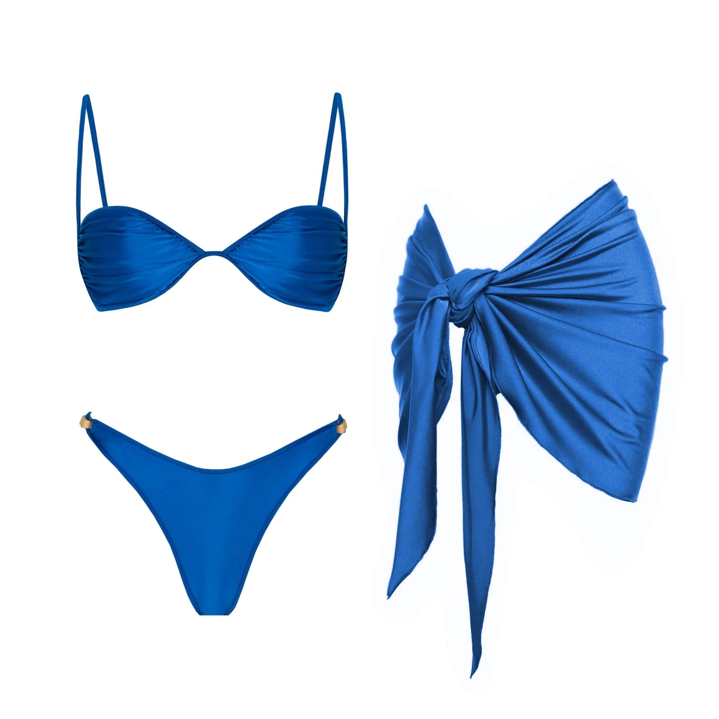Subtly Elegant Bikini with a Refined Vintage Look