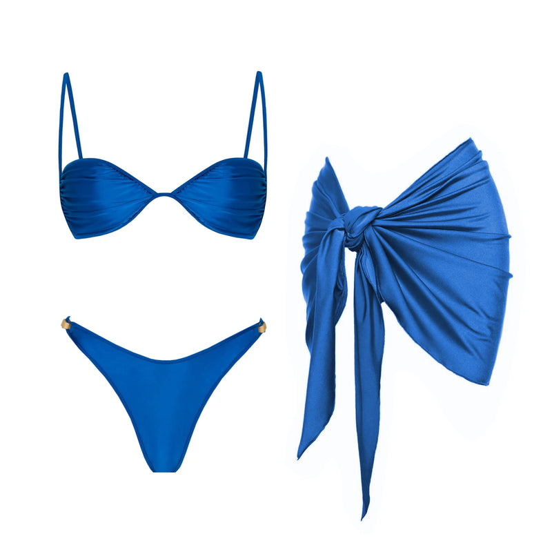 Subtly Elegant Bikini with a Refined Vintage Look