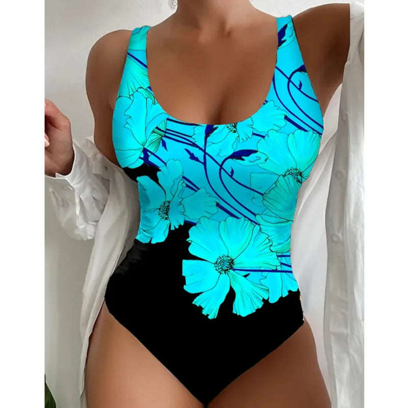 Effortlessly Elegant Bathing Suit with a Timeless Design