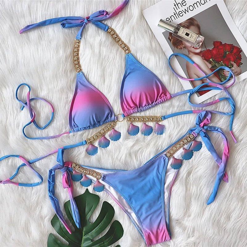 Vintage Inspired Bathing Suit with a Contemporary Edge