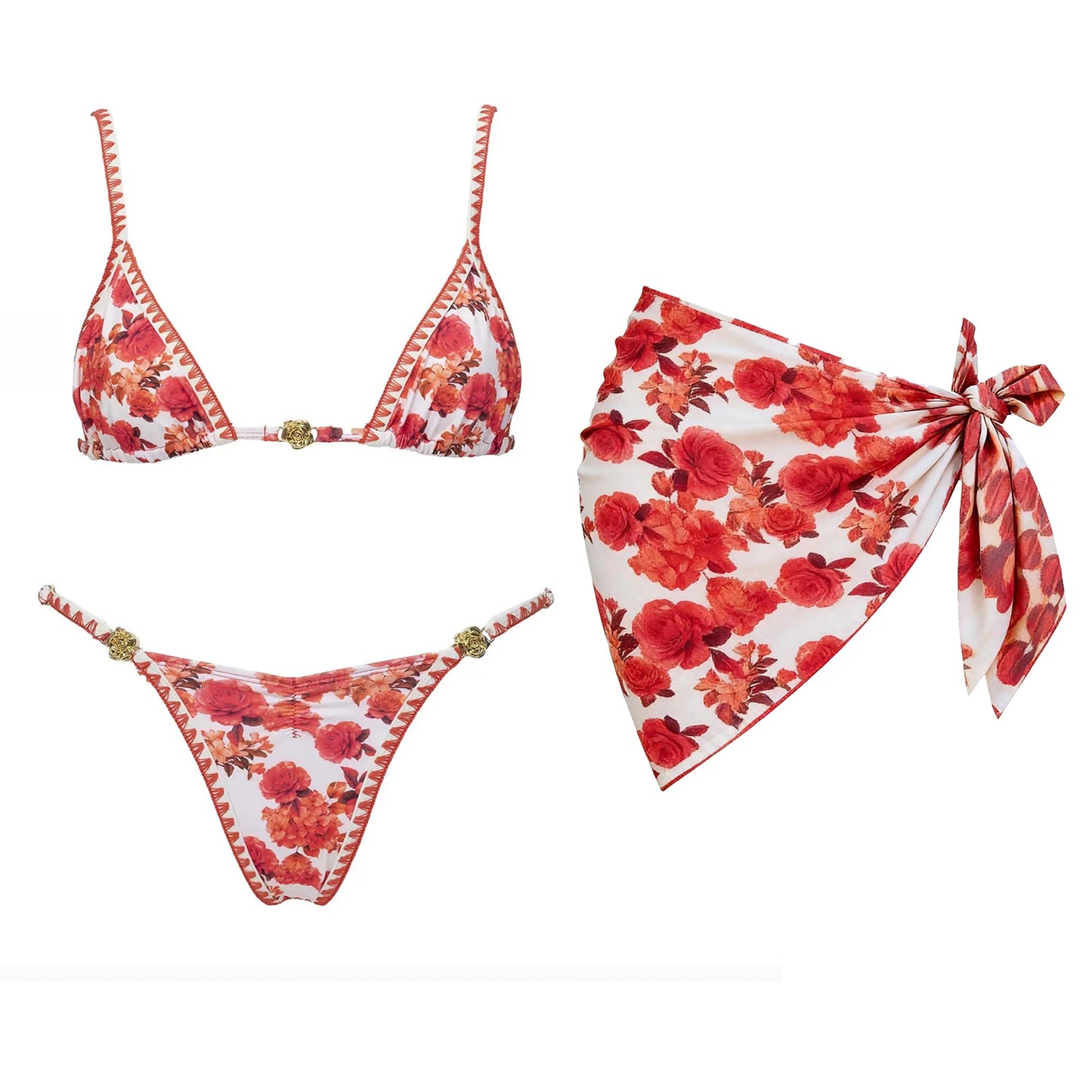 Vintage Inspired Bikini with a Contemporary Edge