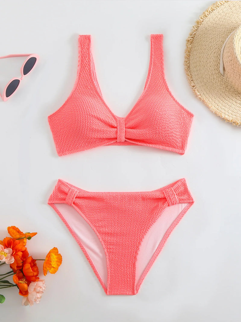 Vintage Inspired Bathing Suit with a Contemporary Edge