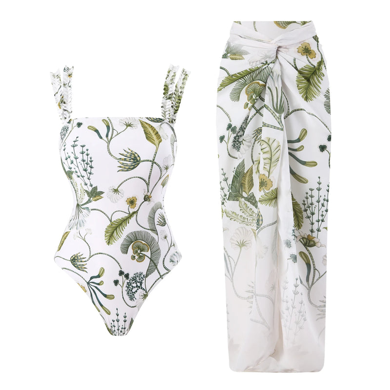 Finely Styled Bathing Suit with a Classic Vintage Look