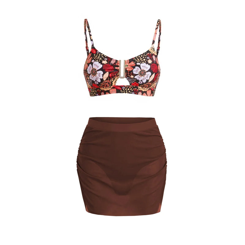 Vintage Inspired Bathing Suit with a Contemporary Edge