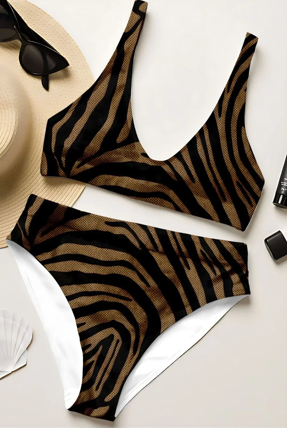 Gepolijst en speels Bikini