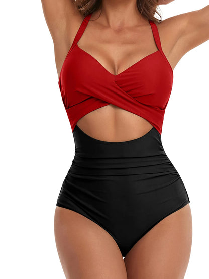Finely Styled Monokini with a Classic Vintage Look