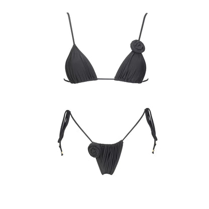 Classic Vintage Bikini with a Flattering Fit