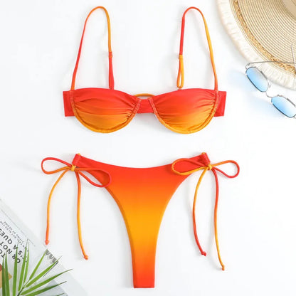 Casually Elegant Bathing Suit with a Refined Edge
