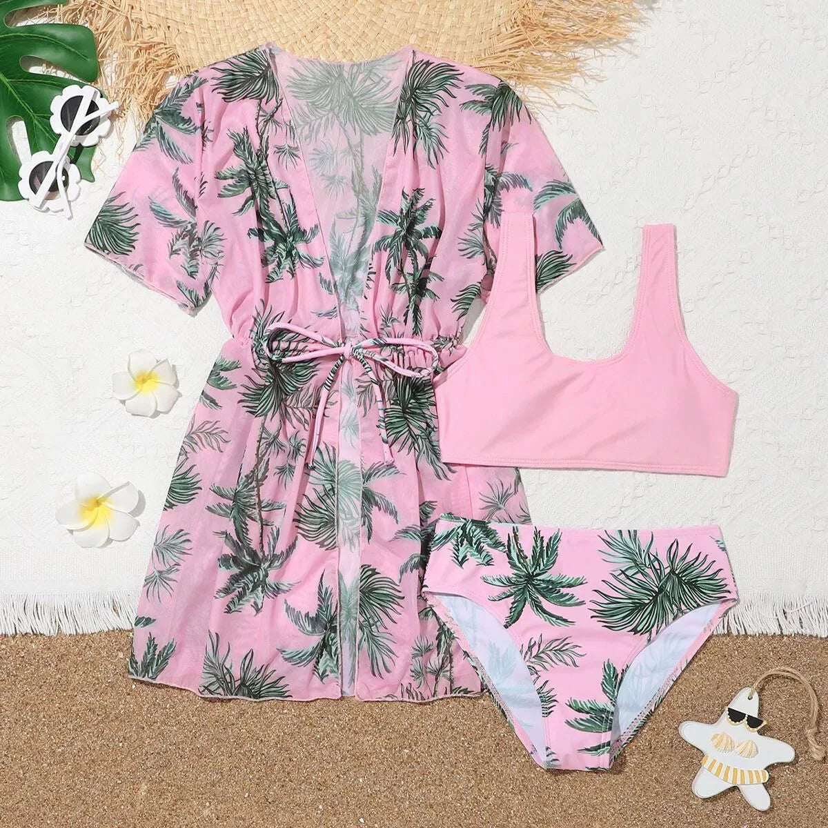 Classic Vintage Bikini with a Flattering Fit