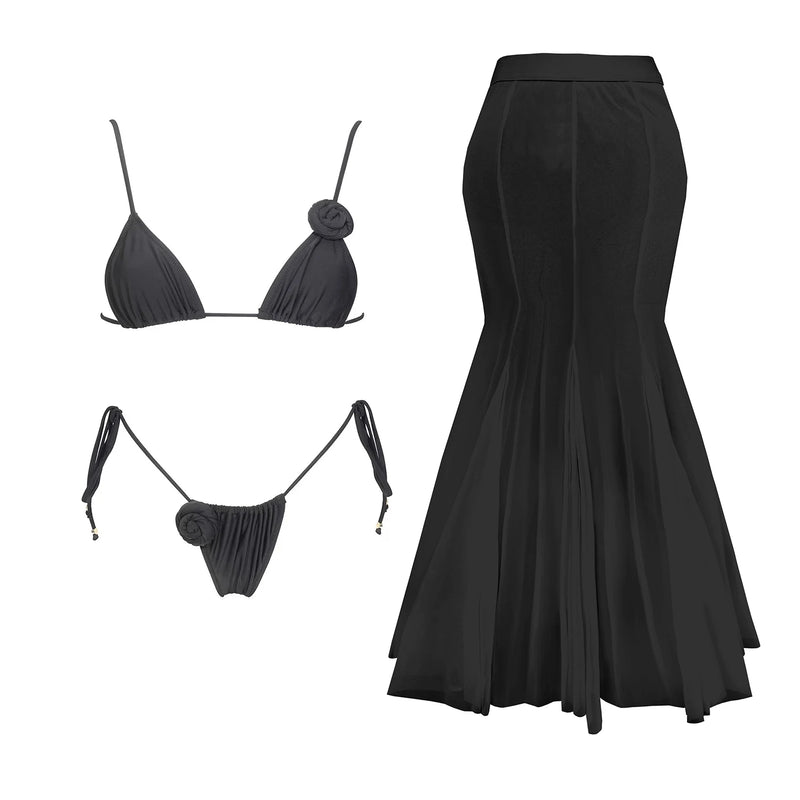 Classic Vintage Bikini with a Flattering Fit