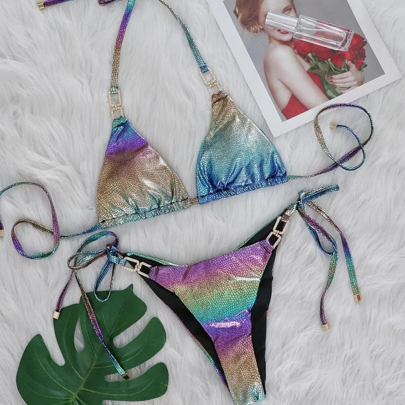 Casually Elegant Bathing Suit with a Refined Edge