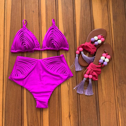 Vintage Inspired Bathing Suit with a Contemporary Edge