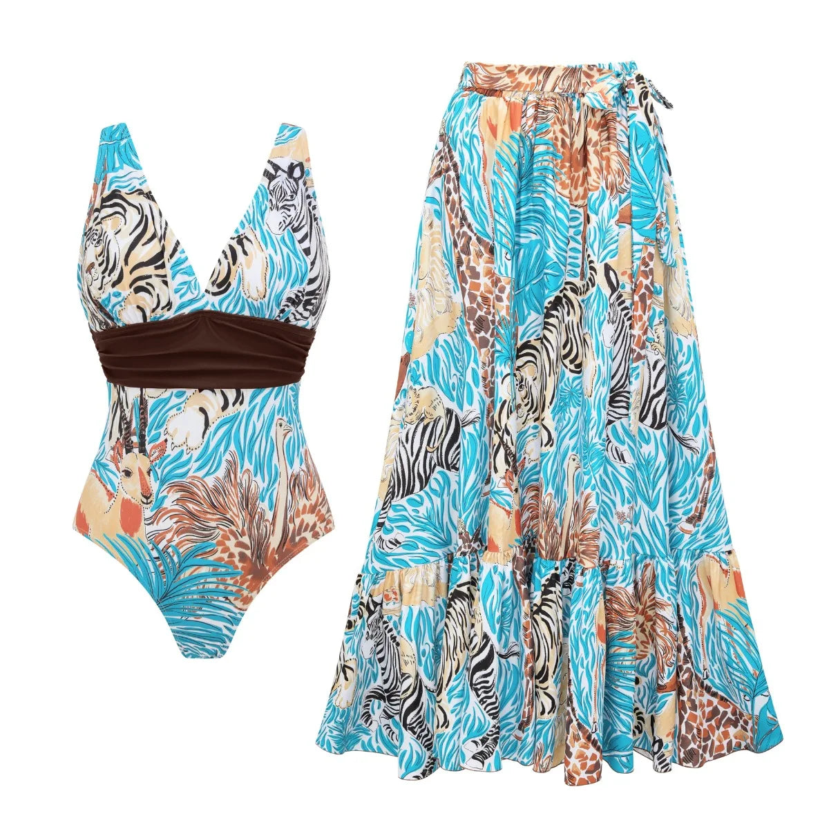 Subtly Elegant Bikini with a Refined Vintage Look