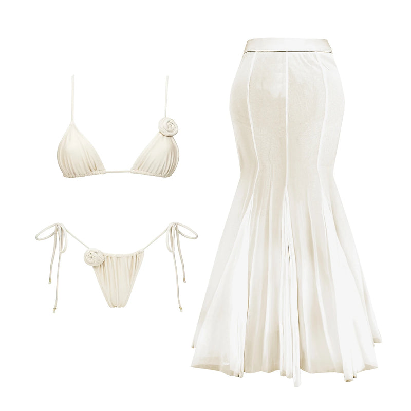 Classic Vintage Bikini with a Flattering Fit