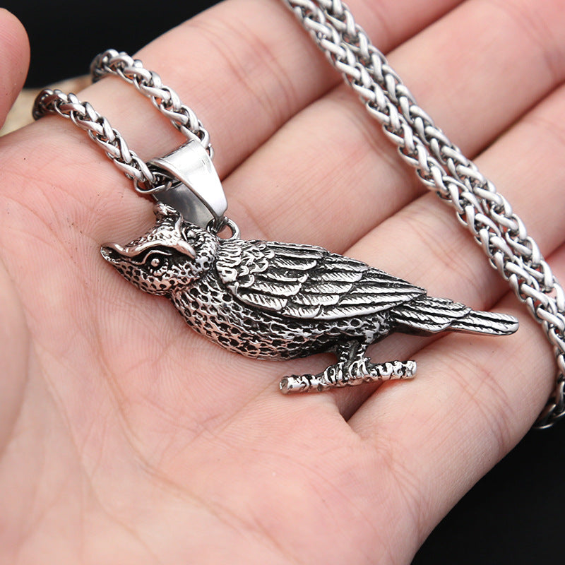 Silver Bird Necklace
