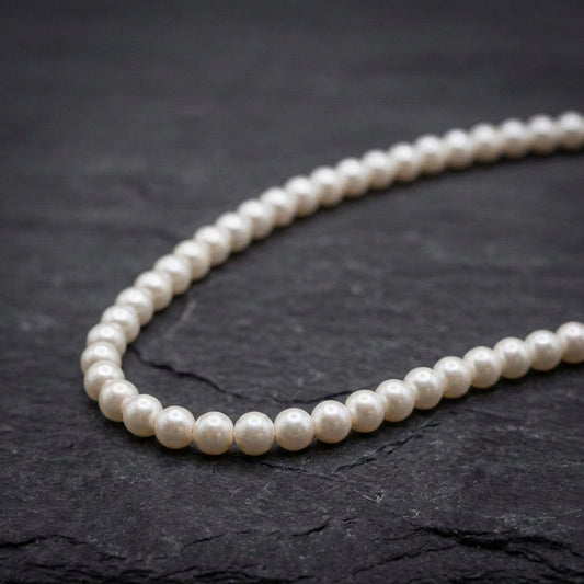Silver Pearl Necklace