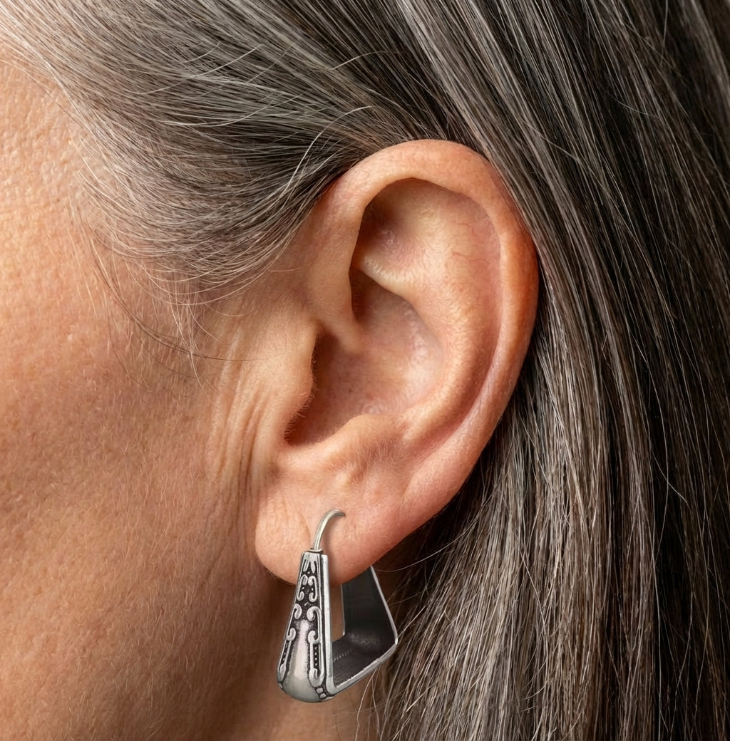 Silver Enchanted Earrings