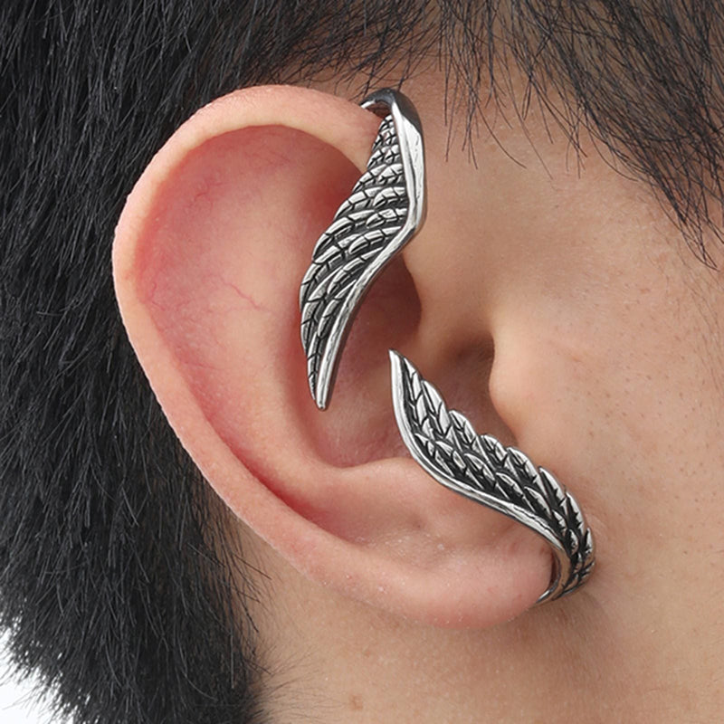 Silver Wing Earrings