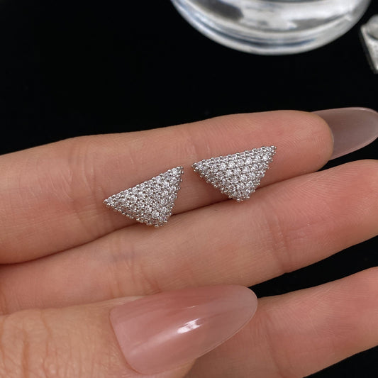 Sparkling Diamond Earrings