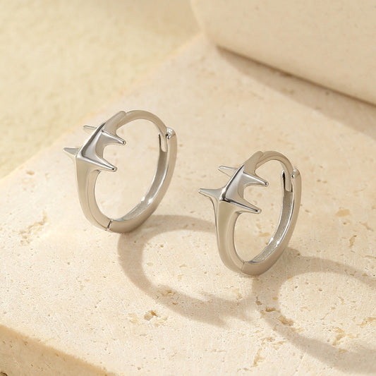 Spike Hoop Earrings