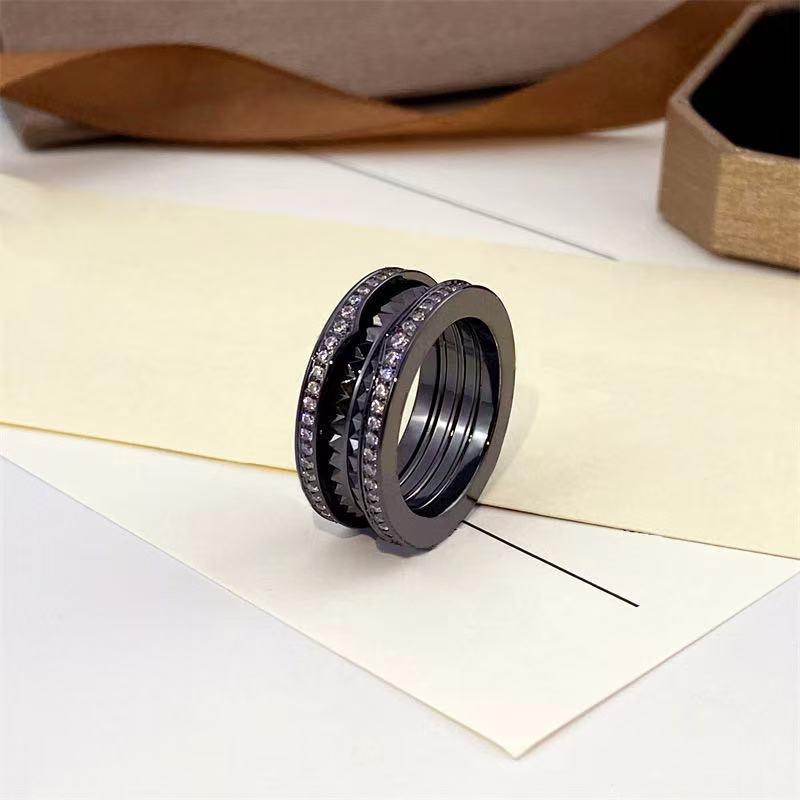 Statement Black Diamond Ring