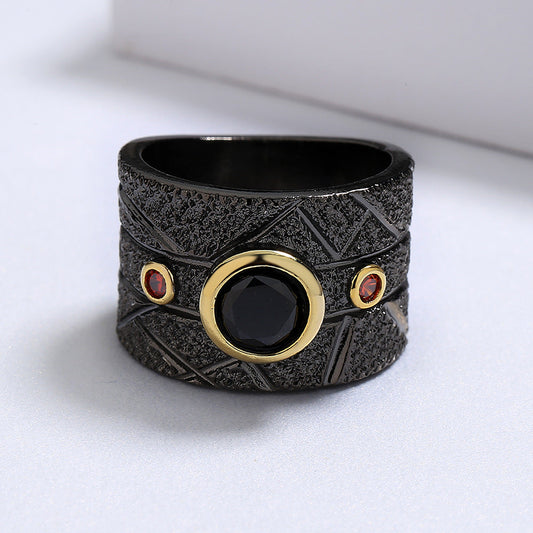 Statement Black Onyx Ring