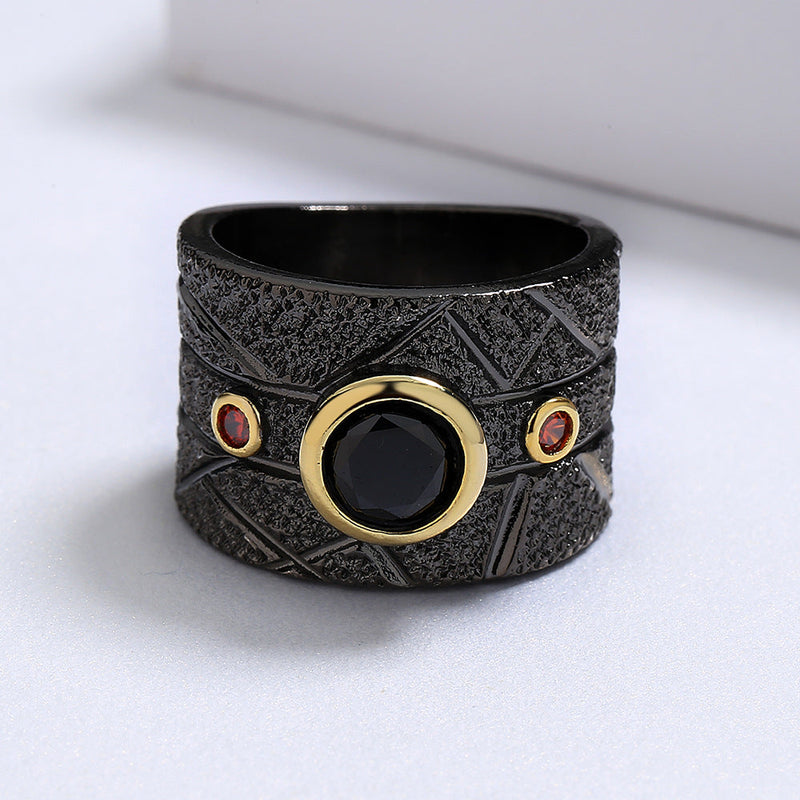 Statement Black Onyx Ring