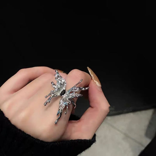 Statement Butterfly Ring