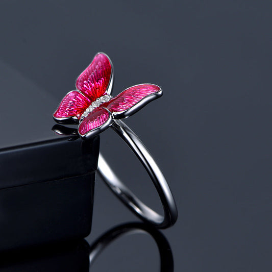 Statement Butterfly Ring
