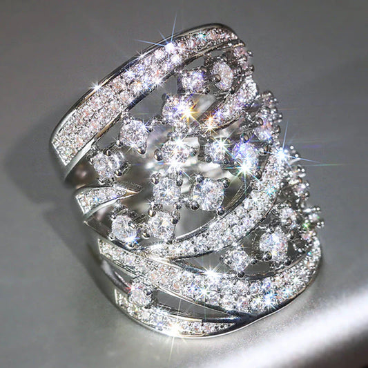 Statement Crystal Ring