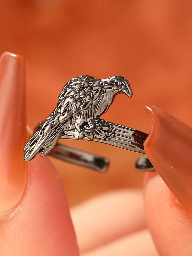 Statement Eagle Ring