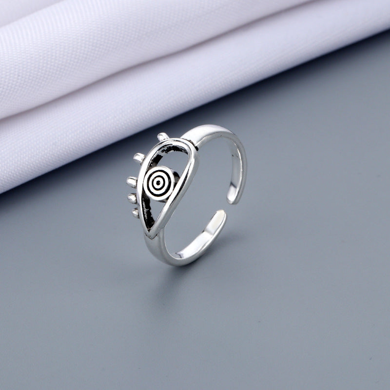 Statement Evil Eye Ring