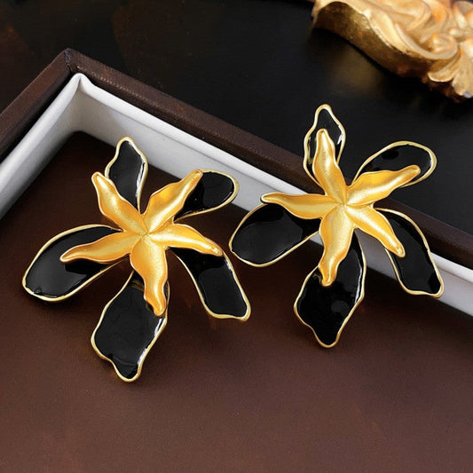 Statement Flower Earrings