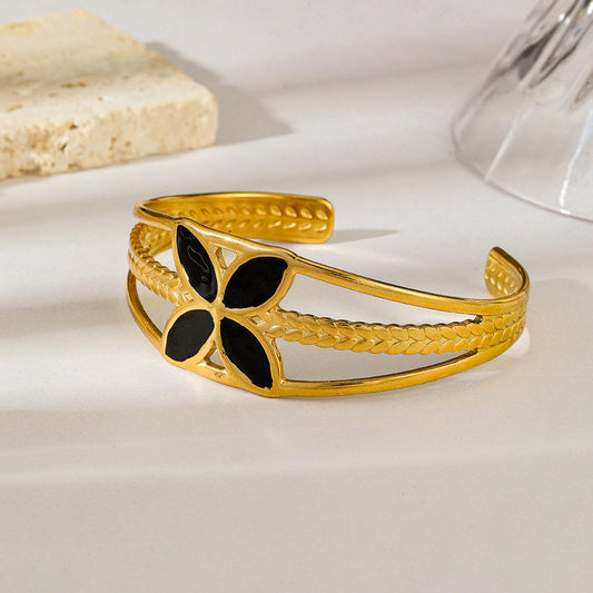 Statement Gold Bracelet