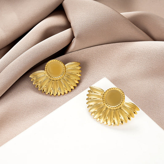 Statement Gold Earrings