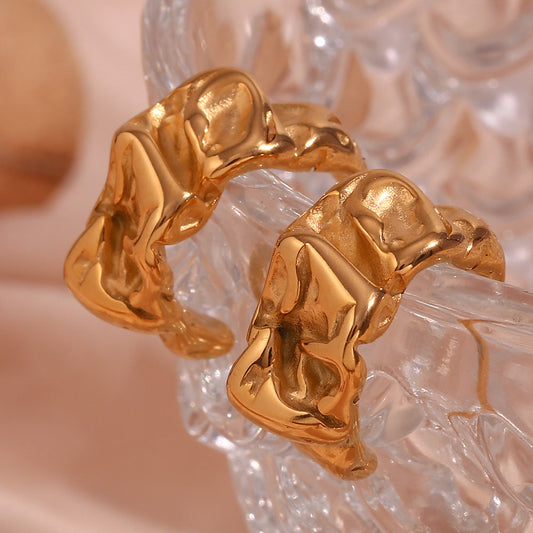 Statement Gold Earrings