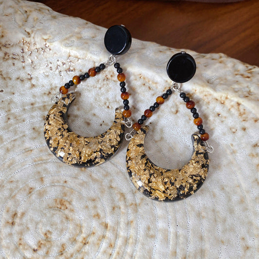 Statement Gold Earrings