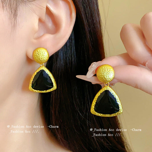 Statement Gold Earrings