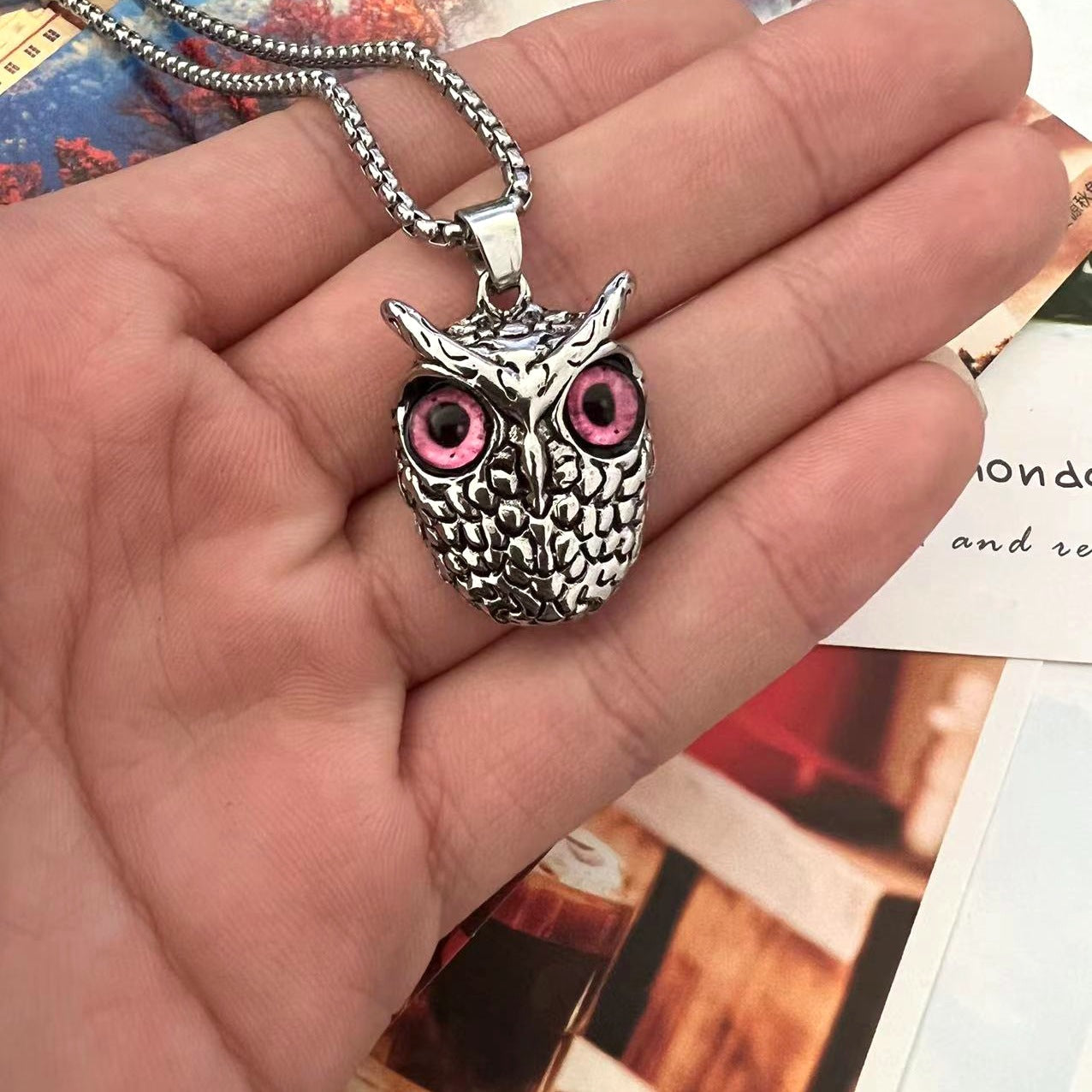 Statement Owl Necklace