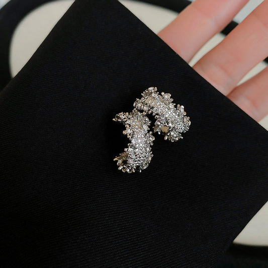 Statement Textured Earrings