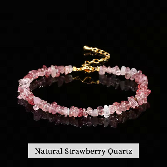 Strawberry Quartz Bracelet
